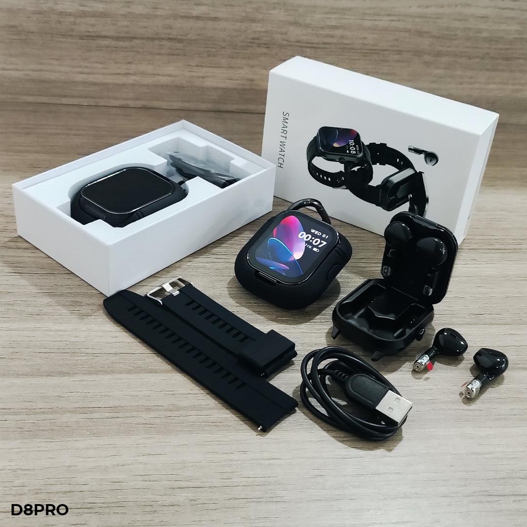 D8Pro Smartwatch con audífonos incorporados. - RELOJES MEDELLIN