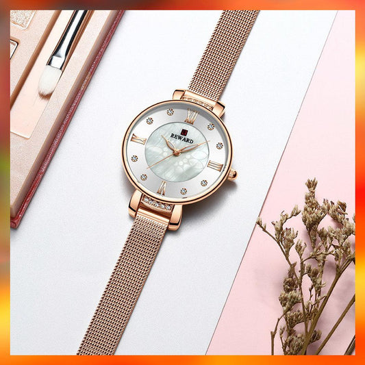 RELOJ REWARD RD22028L METÁLICO DAMA - RELOJES MEDELLIN