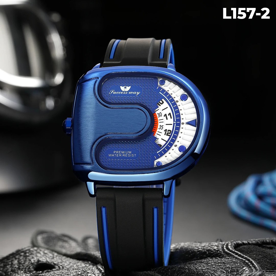 NO:L157 RELOJ SUCCESS WAY T DIESEL HORA GIRATORIA HOMBRE - RELOJES MEDELLIN