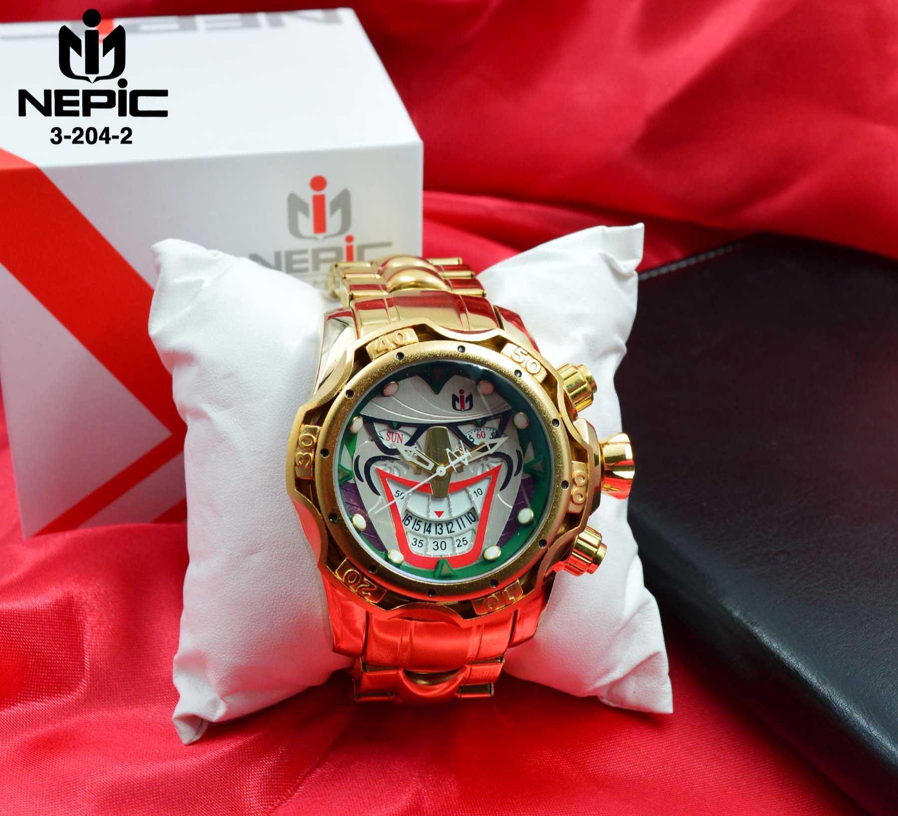 RELOJ NEPIC 3-204 METÁLICO PARA HOMBRE - RELOJES MEDELLIN