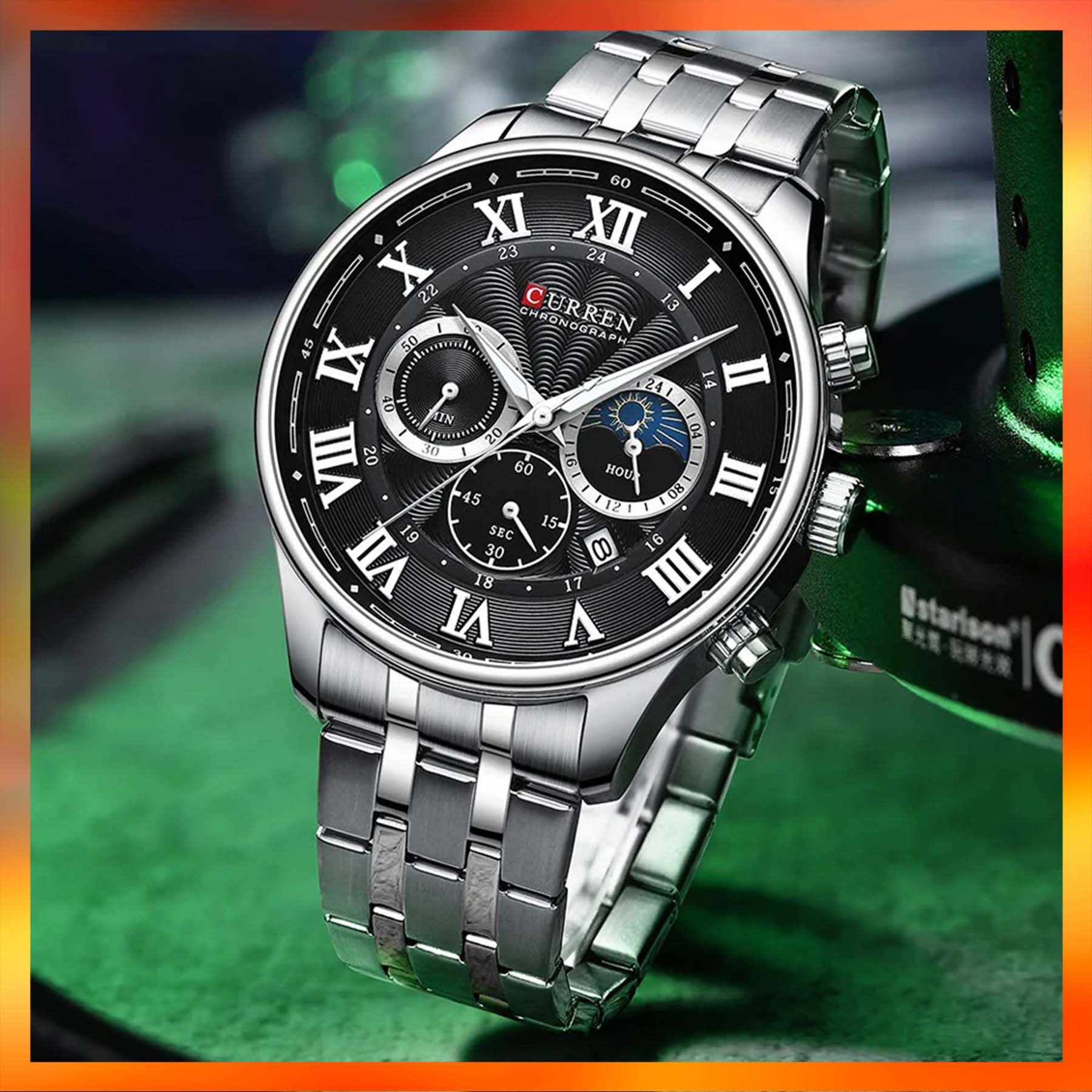 RELOJ CURREN 8427 METÁLICO PARA HOMBRE