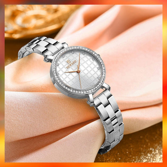 RELOJ REWARD RD21075L PIEDRAS METÁLICO DAMA - RELOJES MEDELLIN