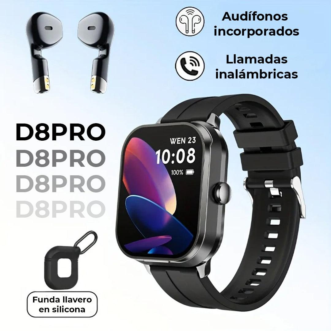 D8Pro Smartwatch con audífonos incorporados. - RELOJES MEDELLIN