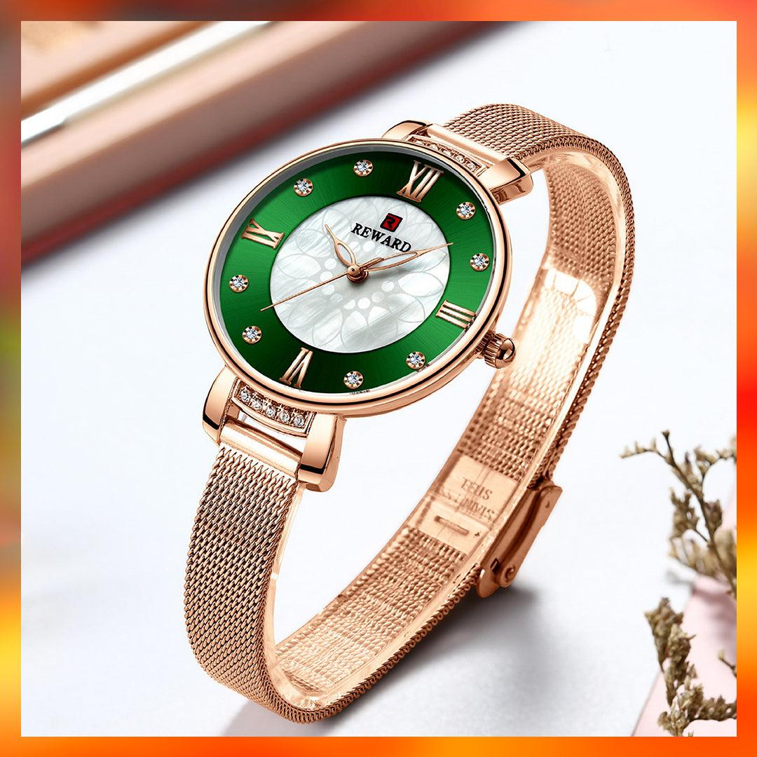RELOJ REWARD RD22028L METÁLICO DAMA - RELOJES MEDELLIN