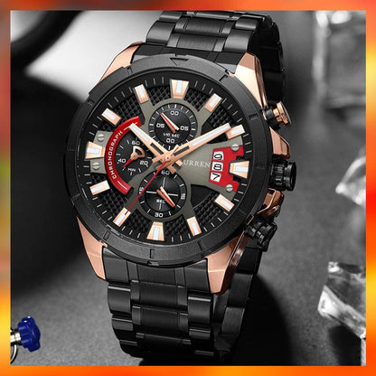 RELOJ CURREN 8401 METÁLICO HOMBRE - RELOJES MEDELLIN