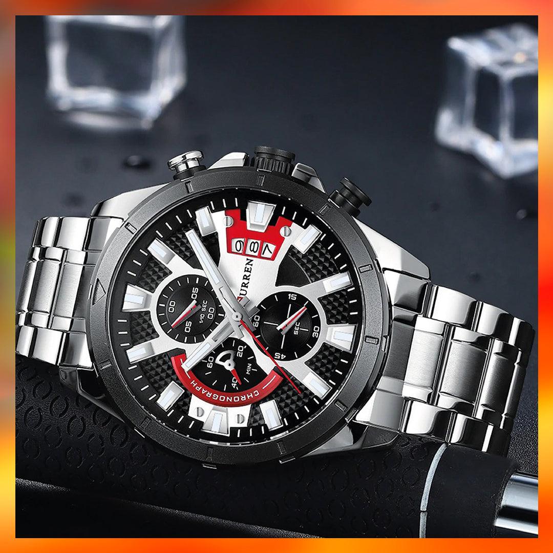 RELOJ CURREN 8401 METÁLICO HOMBRE - RELOJES MEDELLIN