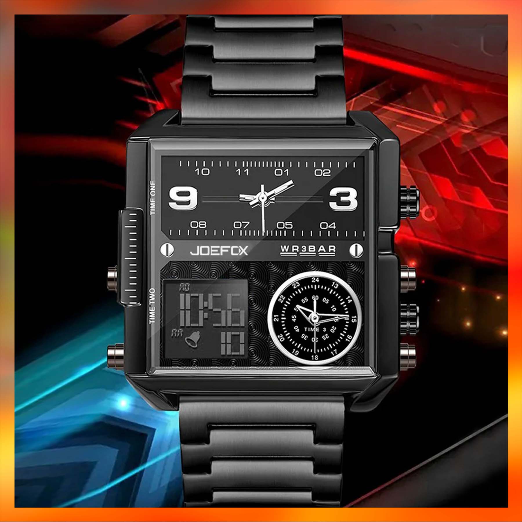 RELOJ JOEFOX JX1584 METÁLICO PARA HOMBRE