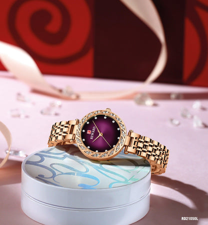 RELOJ REWARD RD21050L DE LUJO METÁLICO DAMA - RELOJES MEDELLIN
