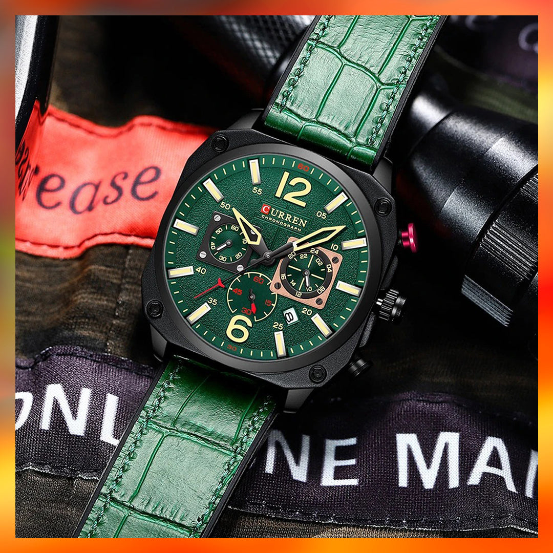 RELOJ CURREN M:8398-4 CUERO HOMBRE