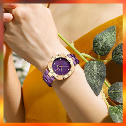 RELOJ REWARD RD21054L PIEDRAS METÁLICO DAMA - RELOJES MEDELLIN