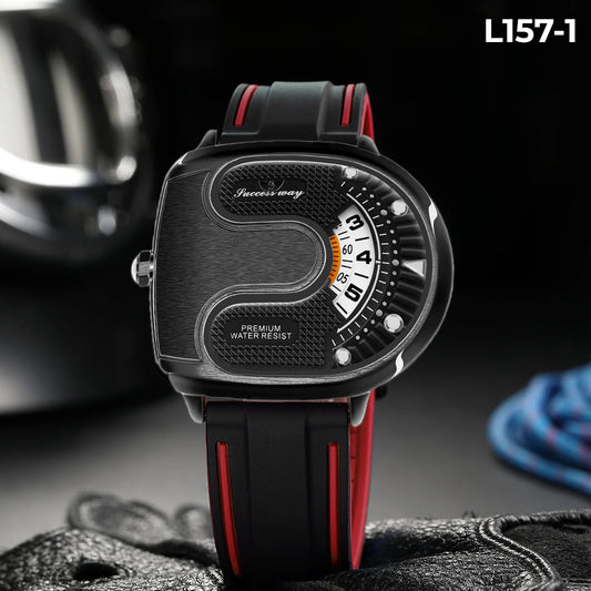 NO:L157 RELOJ SUCCESS WAY T DIESEL HORA GIRATORIA HOMBRE - RELOJES MEDELLIN