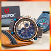 RELOJ JOEFOX 3005 CUERO HOMBRE