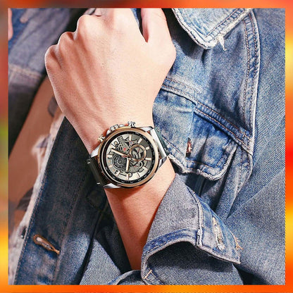 RELOJ CURREN 8380 CUERO PARA HOMBRE - RELOJES MEDELLIN