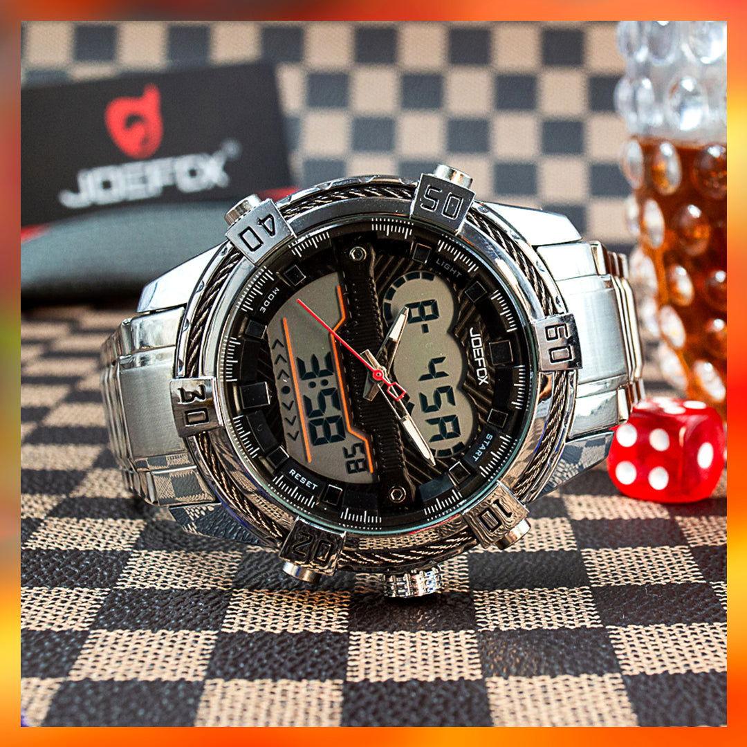 RELOJ JOEFOX 1808BG METALICO HOMBRE - RELOJES MEDELLIN
