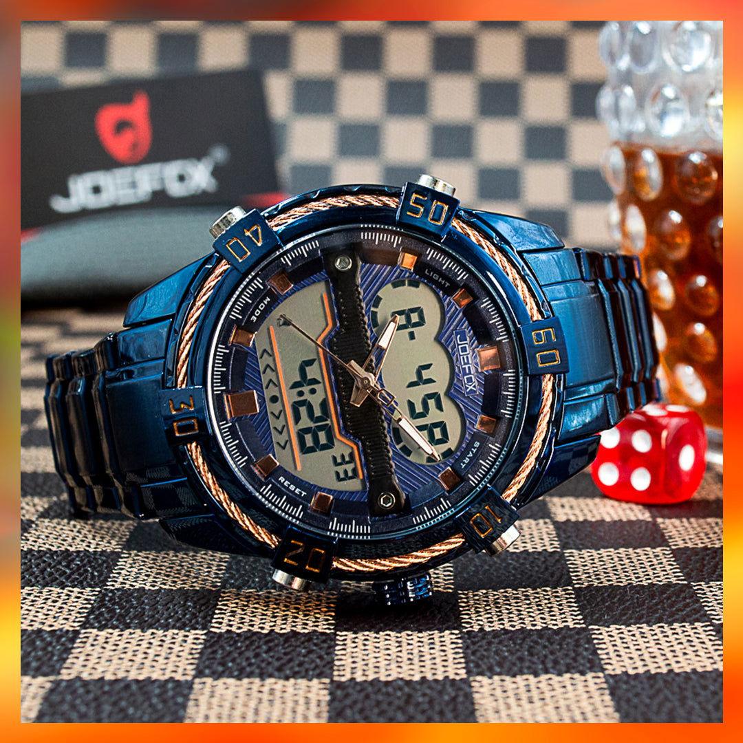 RELOJ JOEFOX 1808BG METALICO HOMBRE - RELOJES MEDELLIN