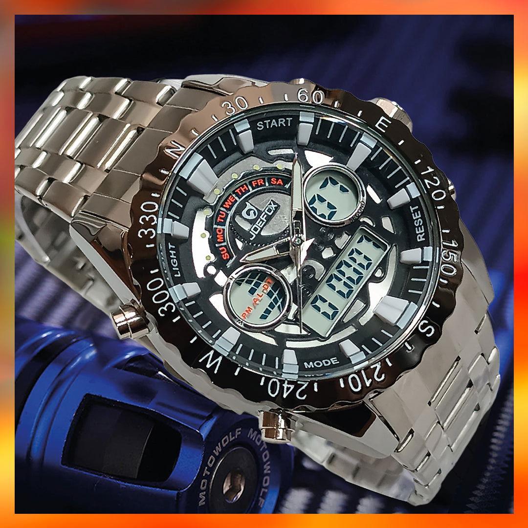 RELOJ JOEFOX 1815BG METALICO HOMBRE - RELOJES MEDELLIN