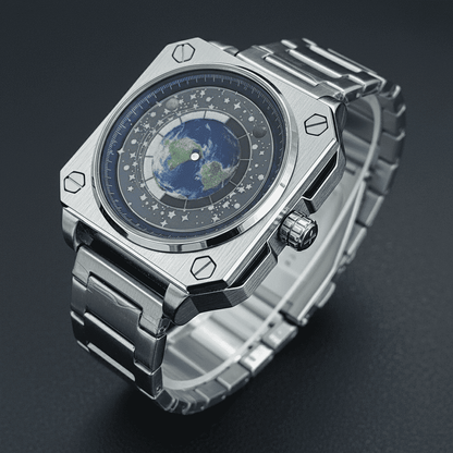 RELOJ PLANETA TIERRA - RELOJES MEDELLIN