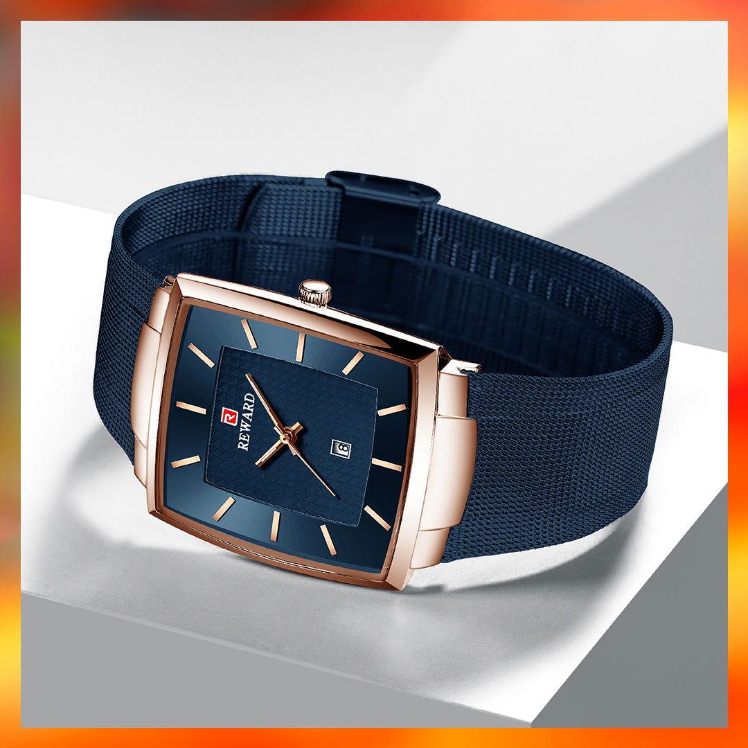 RELOJ REWARD RD62009M CALENDARIO MALLA HOMBRE - RELOJES MEDELLIN
