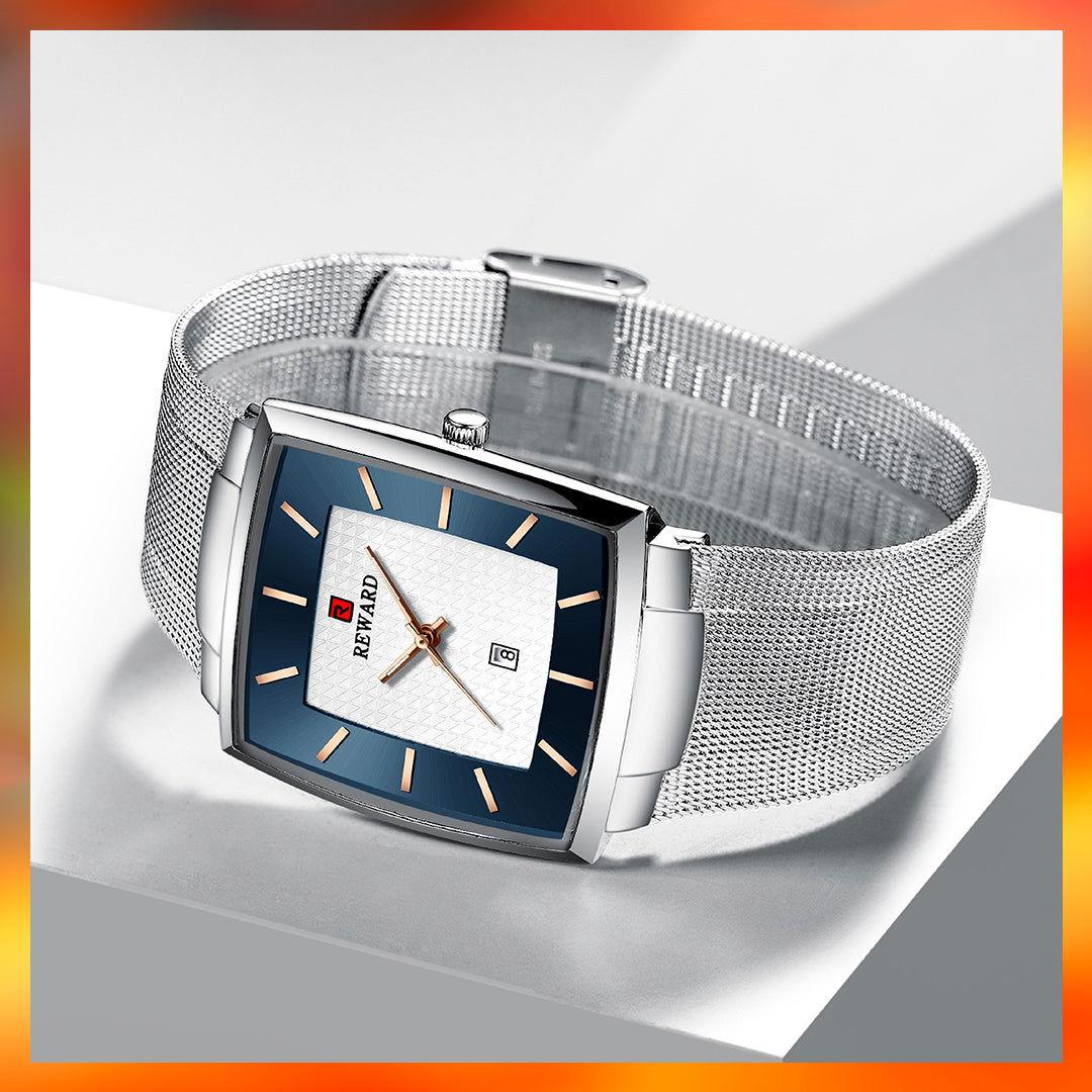 RELOJ REWARD RD62009M CALENDARIO MALLA HOMBRE - RELOJES MEDELLIN