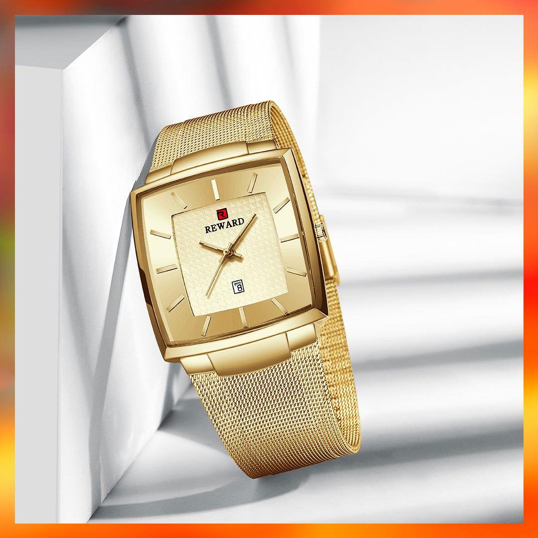 RELOJ REWARD RD62009M CALENDARIO MALLA HOMBRE - RELOJES MEDELLIN