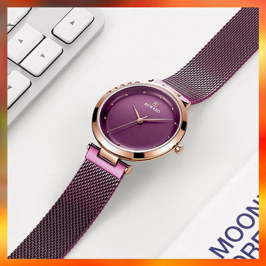 RELOJ REWARD RD63073L MALLA METAL DAMA - RELOJES MEDELLIN