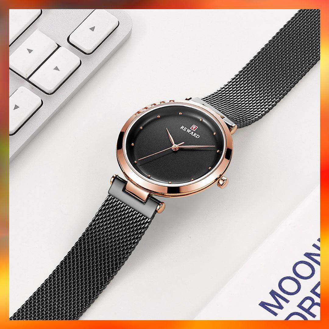RELOJ REWARD RD63073L MALLA METAL DAMA - RELOJES MEDELLIN