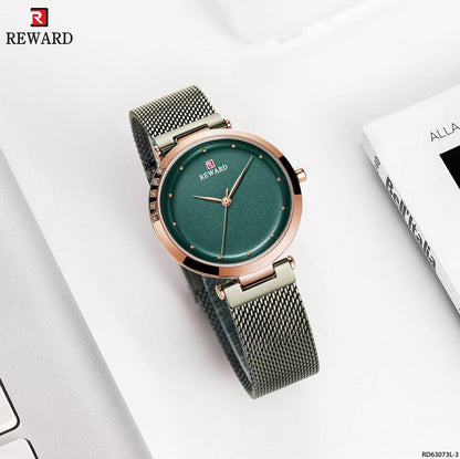RELOJ REWARD RD63073L MALLA METAL DAMA - RELOJES MEDELLIN