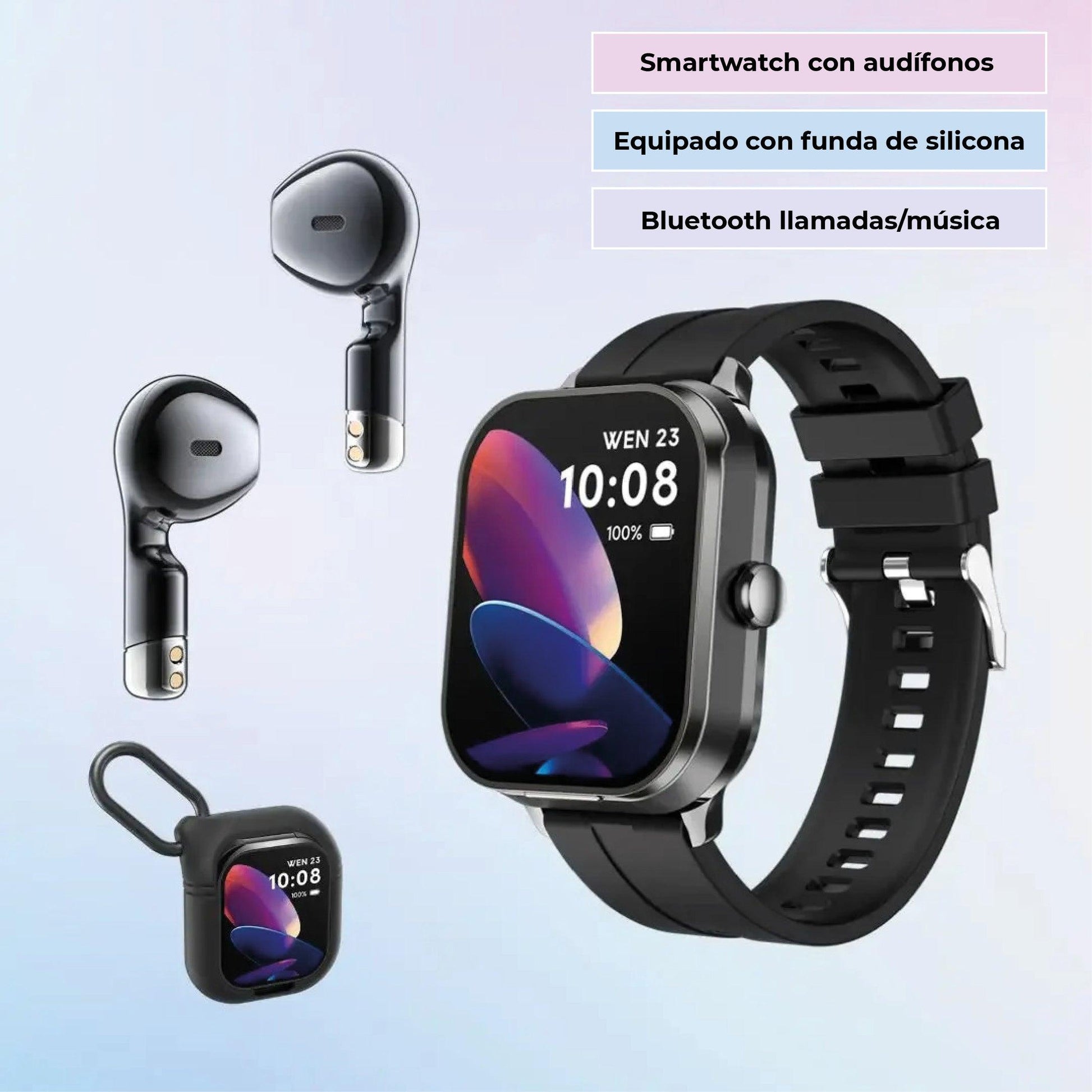 D8Pro Smartwatch con audífonos incorporados. - RELOJES MEDELLIN