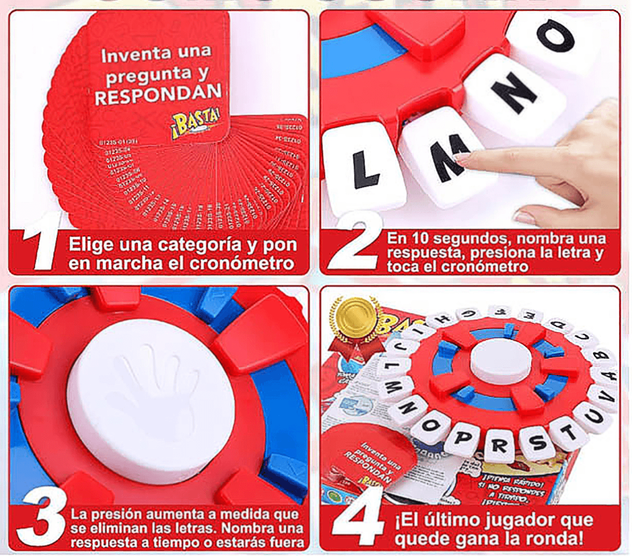 Juego viral ¡Basta!    Solo 30 unidades ¡Entrega Inmediata! Medellin - RELOJES MEDELLIN