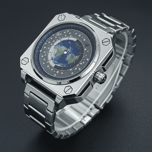 RELOJ PLANETA TIERRA