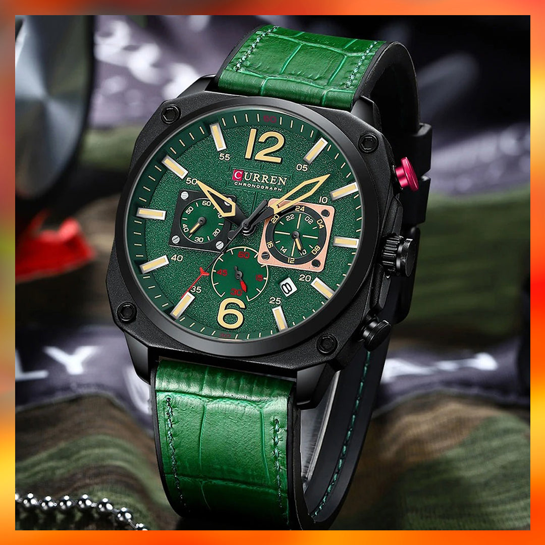 RELOJ CURREN M:8398-4 CUERO HOMBRE