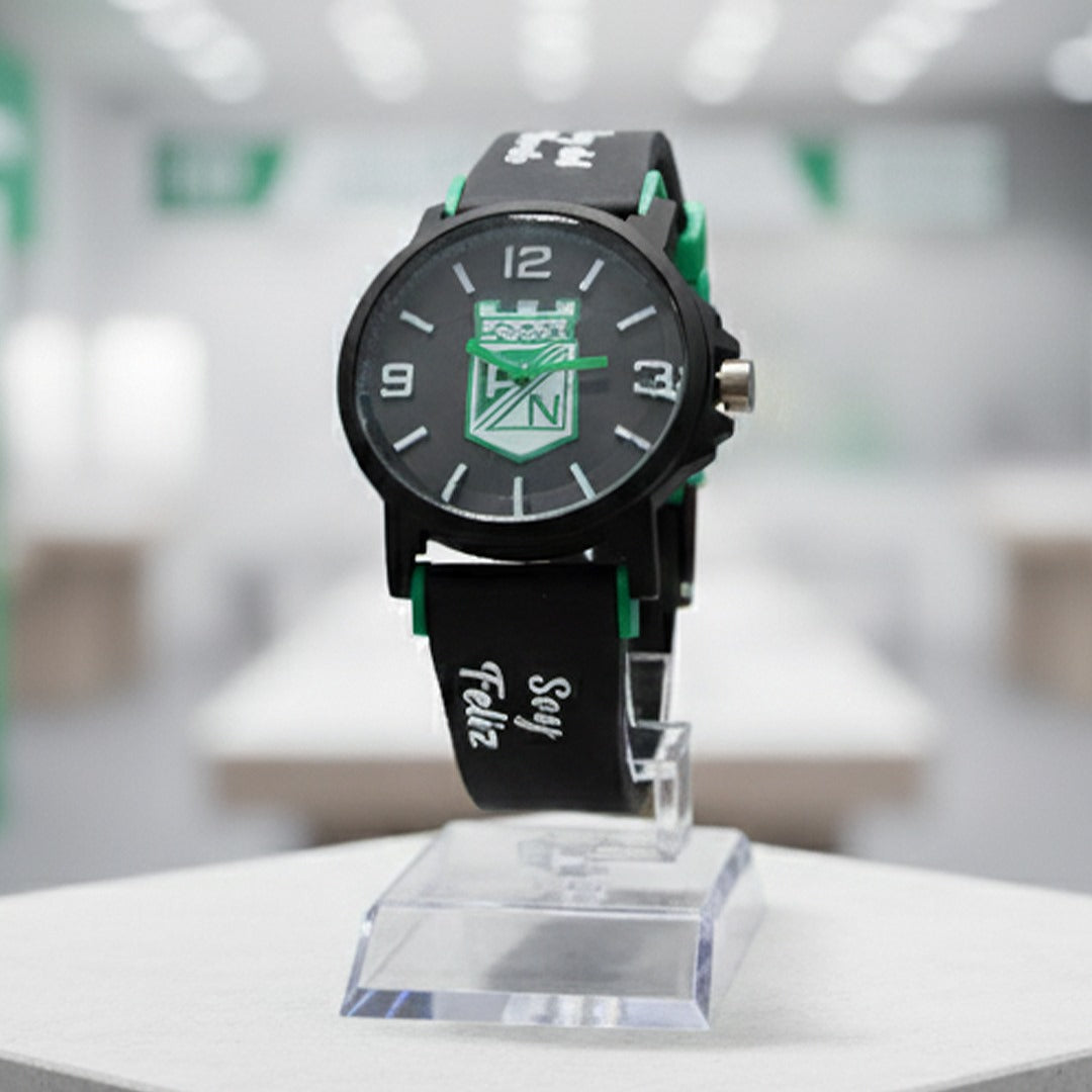 RELOJ ATLETICO NACIONAL DEPORTIVO HOMBRE - RELOJES MEDELLIN