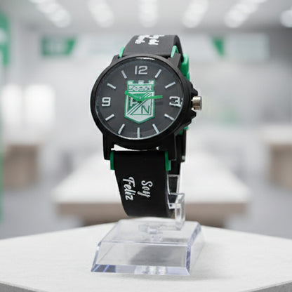RELOJ ATLETICO NACIONAL DEPORTIVO HOMBRE - RELOJES MEDELLIN