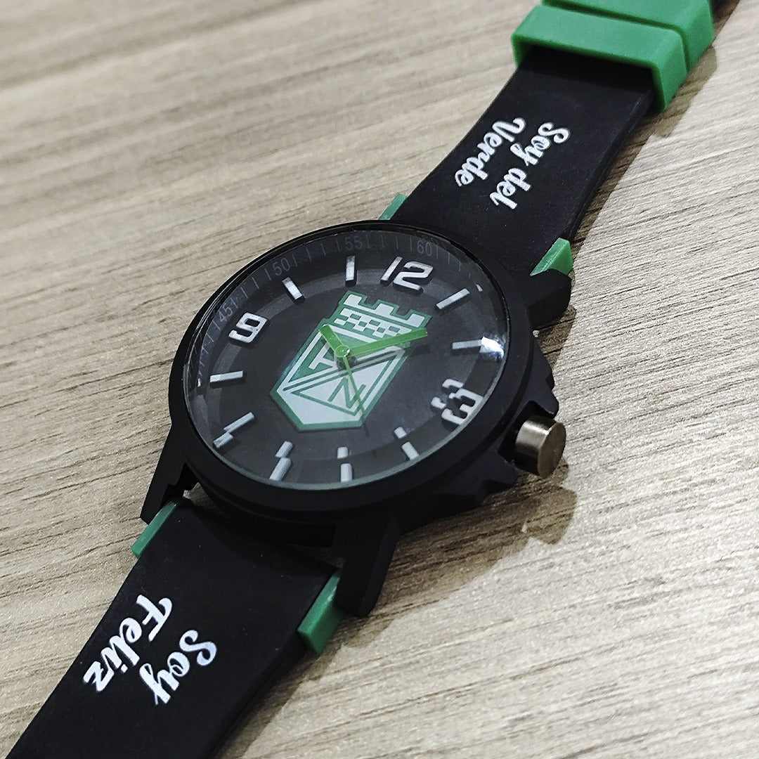 RELOJ ATLETICO NACIONAL DEPORTIVO HOMBRE - RELOJES MEDELLIN