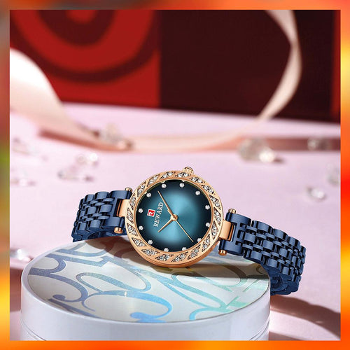 RELOJ REWARD RD21050L DE LUJO METÁLICO DAMA - RELOJES MEDELLIN