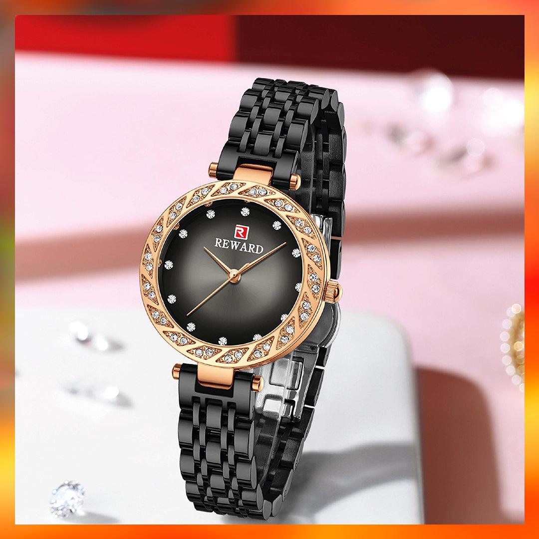RELOJ REWARD RD21050L DE LUJO METÁLICO DAMA - RELOJES MEDELLIN